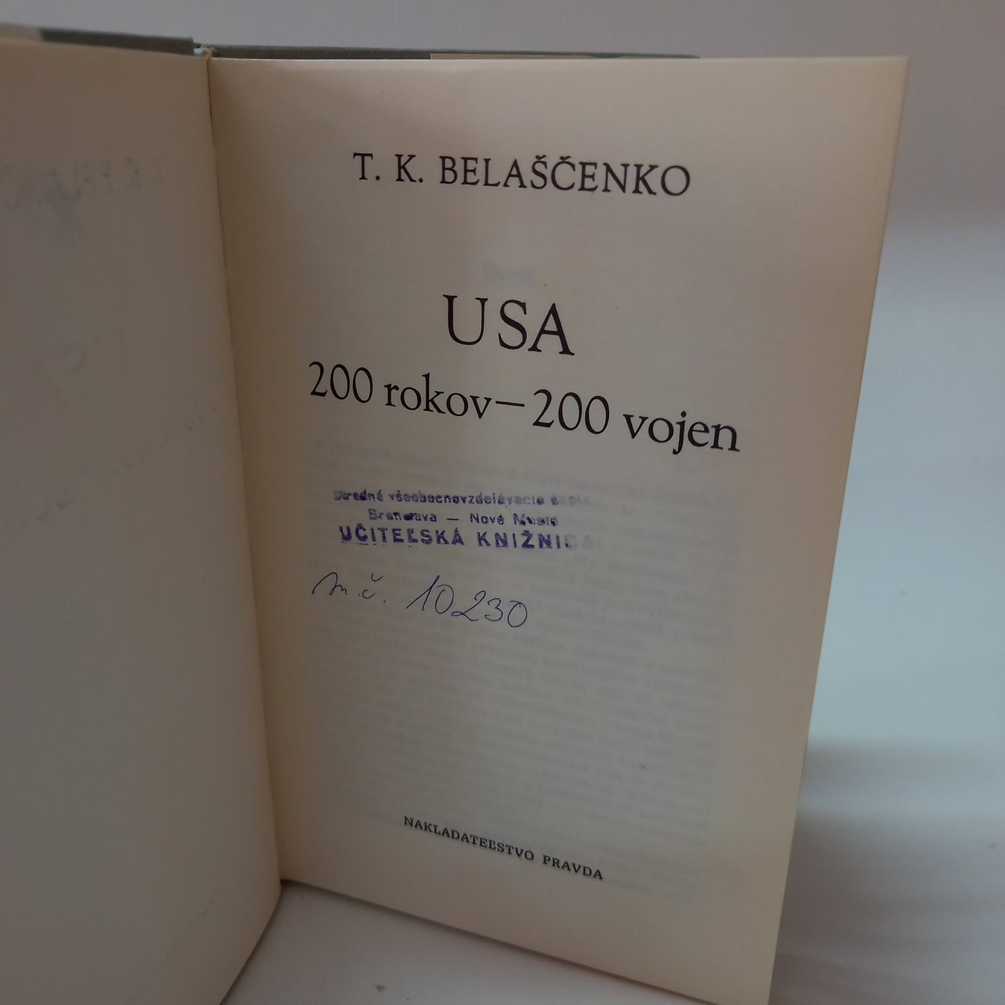 USA 200 rokov - 200 vojen