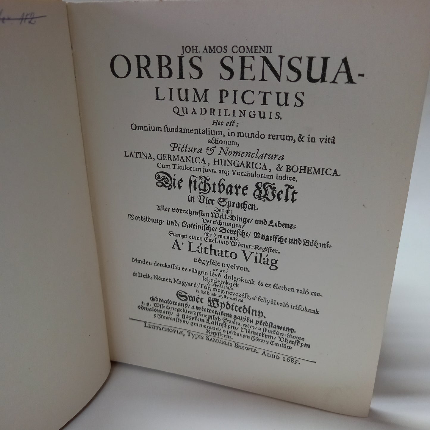 Orbis Sensualium Pictus
