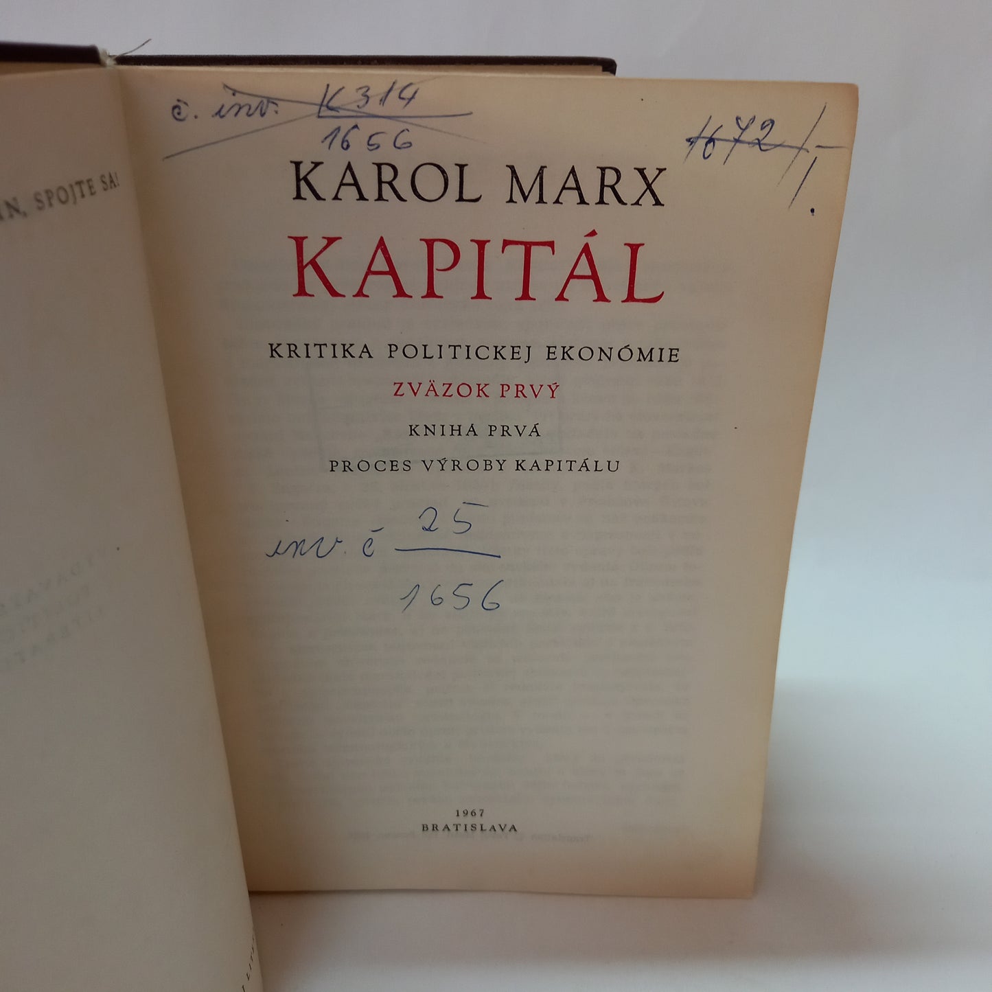 Kapitál I