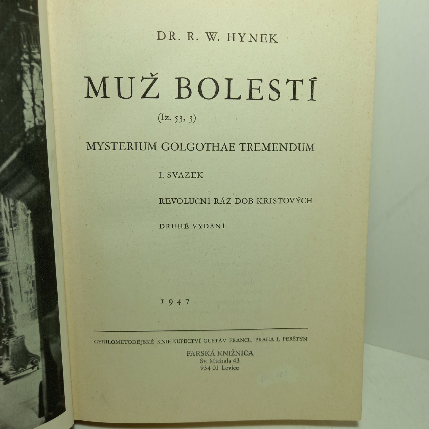 Muž bolestí I