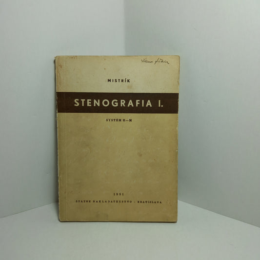 Stenografia I.