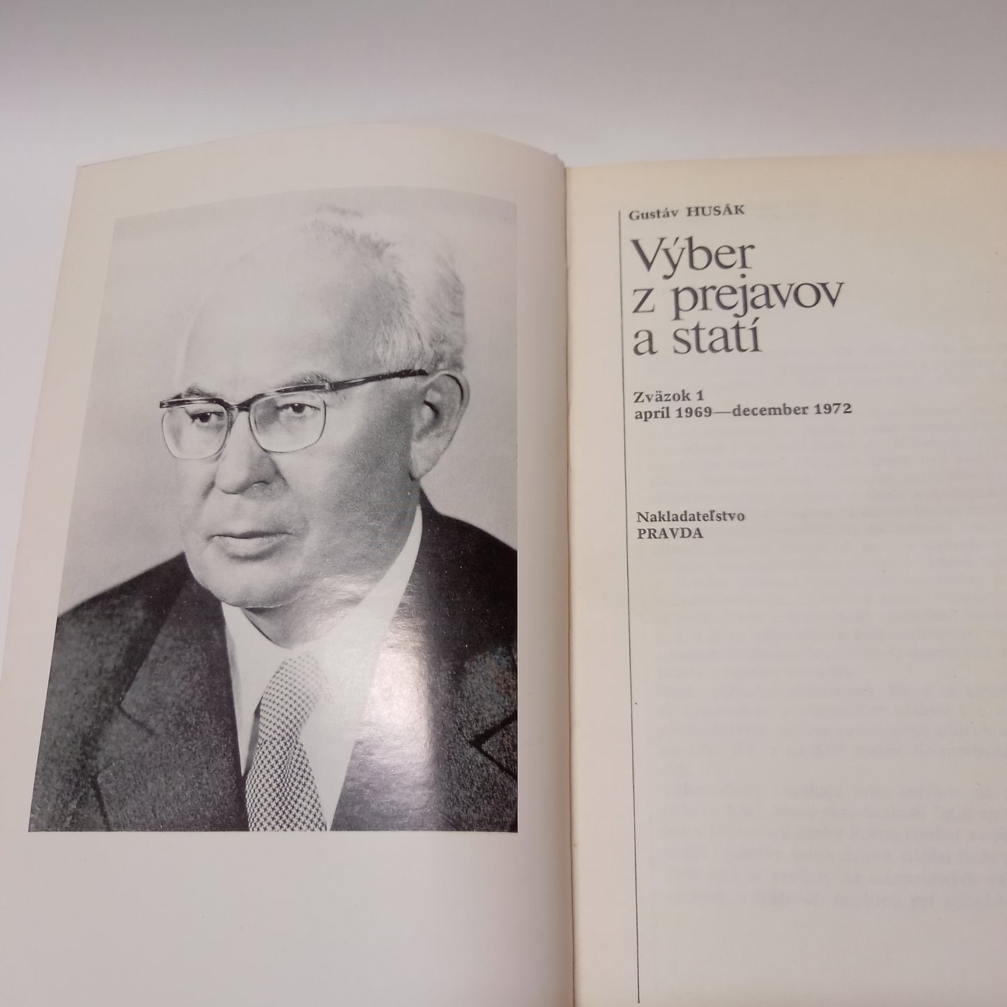 Výber z prejavov a statí (1969-1972)