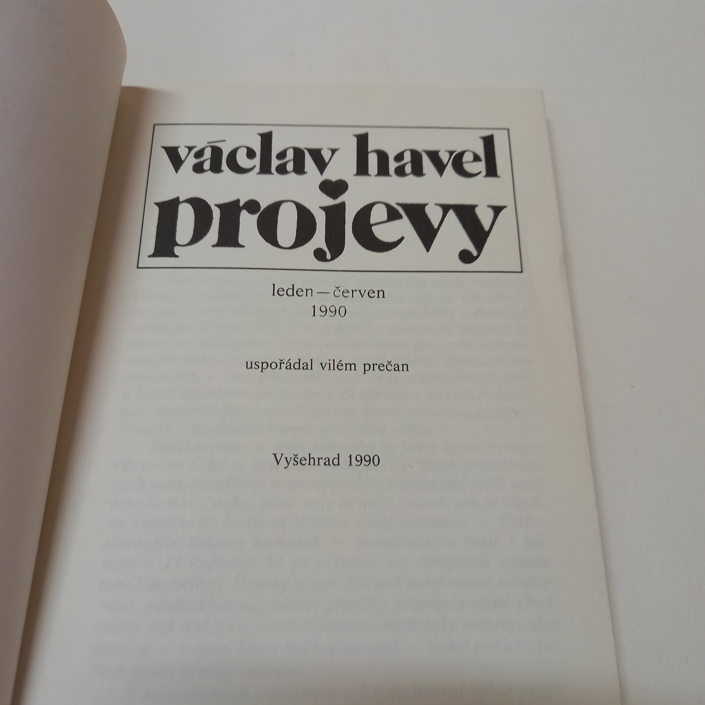 Projevy