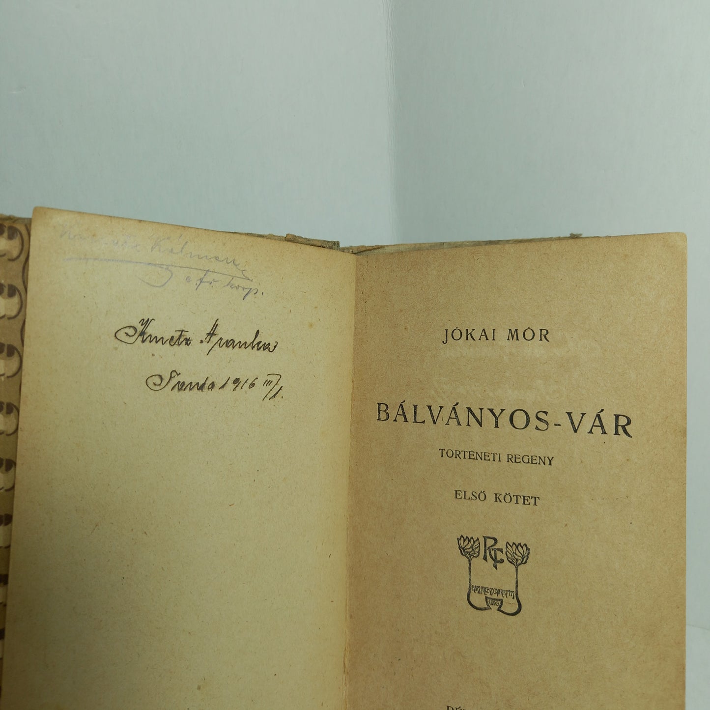 Bálványos-vár I.