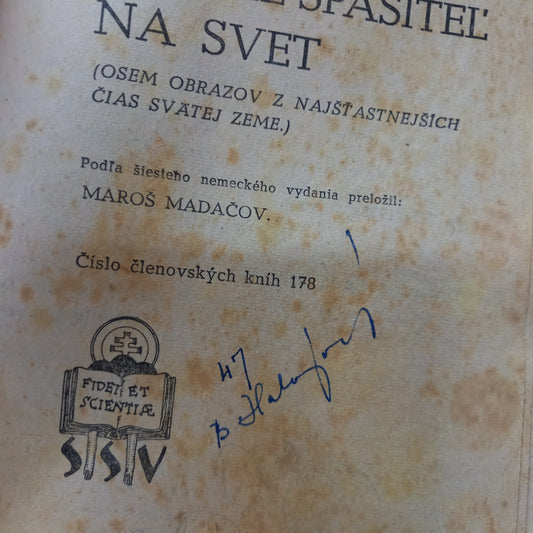 Keď prišiel Spasiteľ na svet