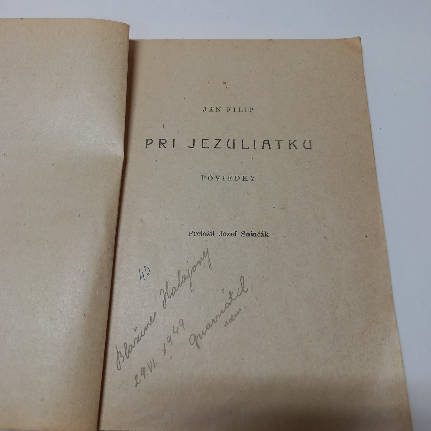 Pri jezuliatku