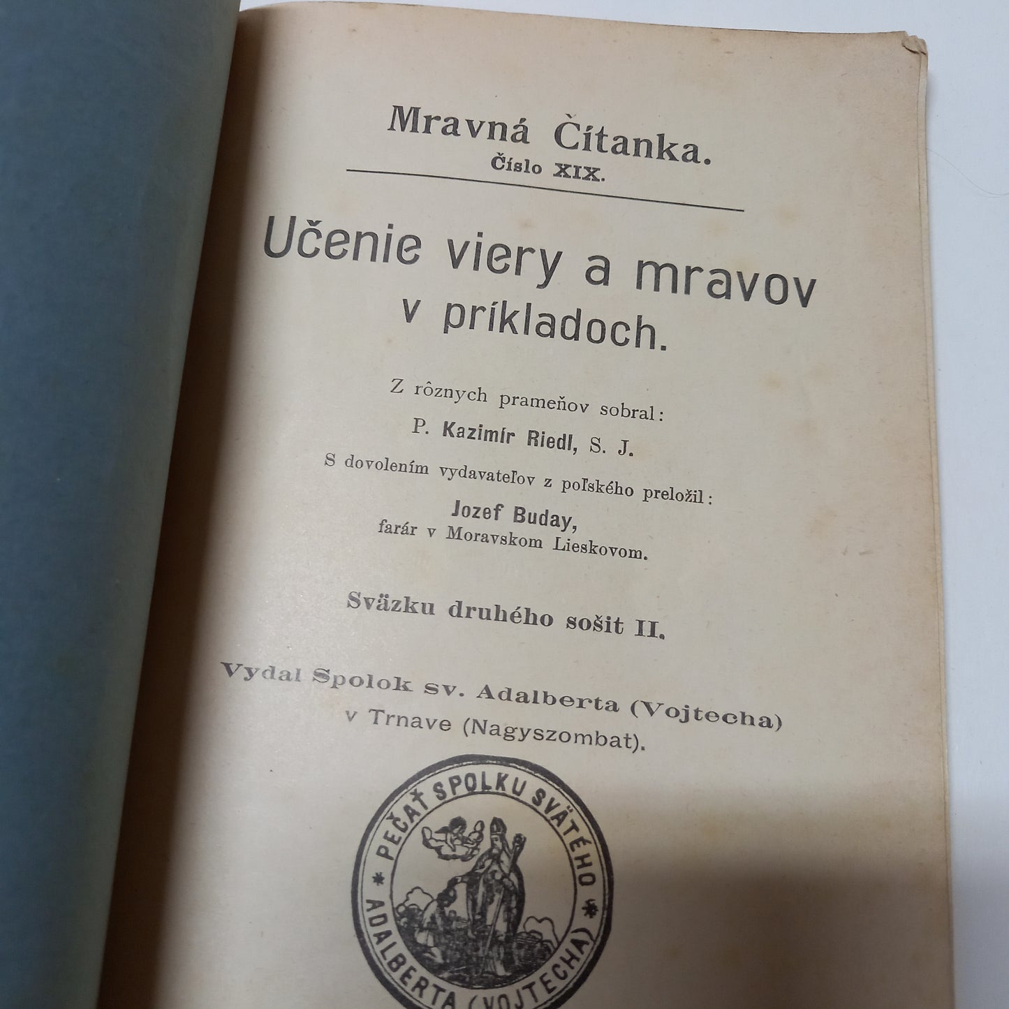 Učenie viery a mravov v príkladoch II