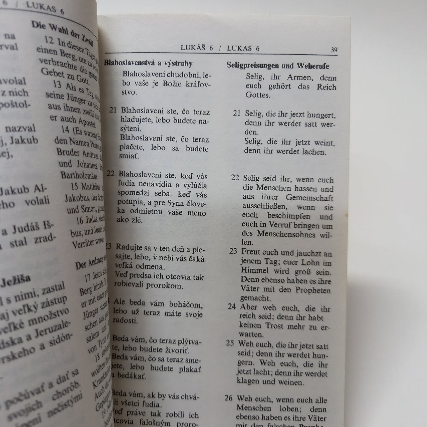Evanjelium podľa Lukáša - Das evangelium nach Lukas