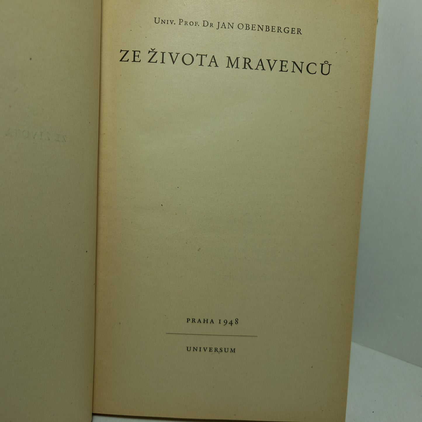 Ze života mravenců