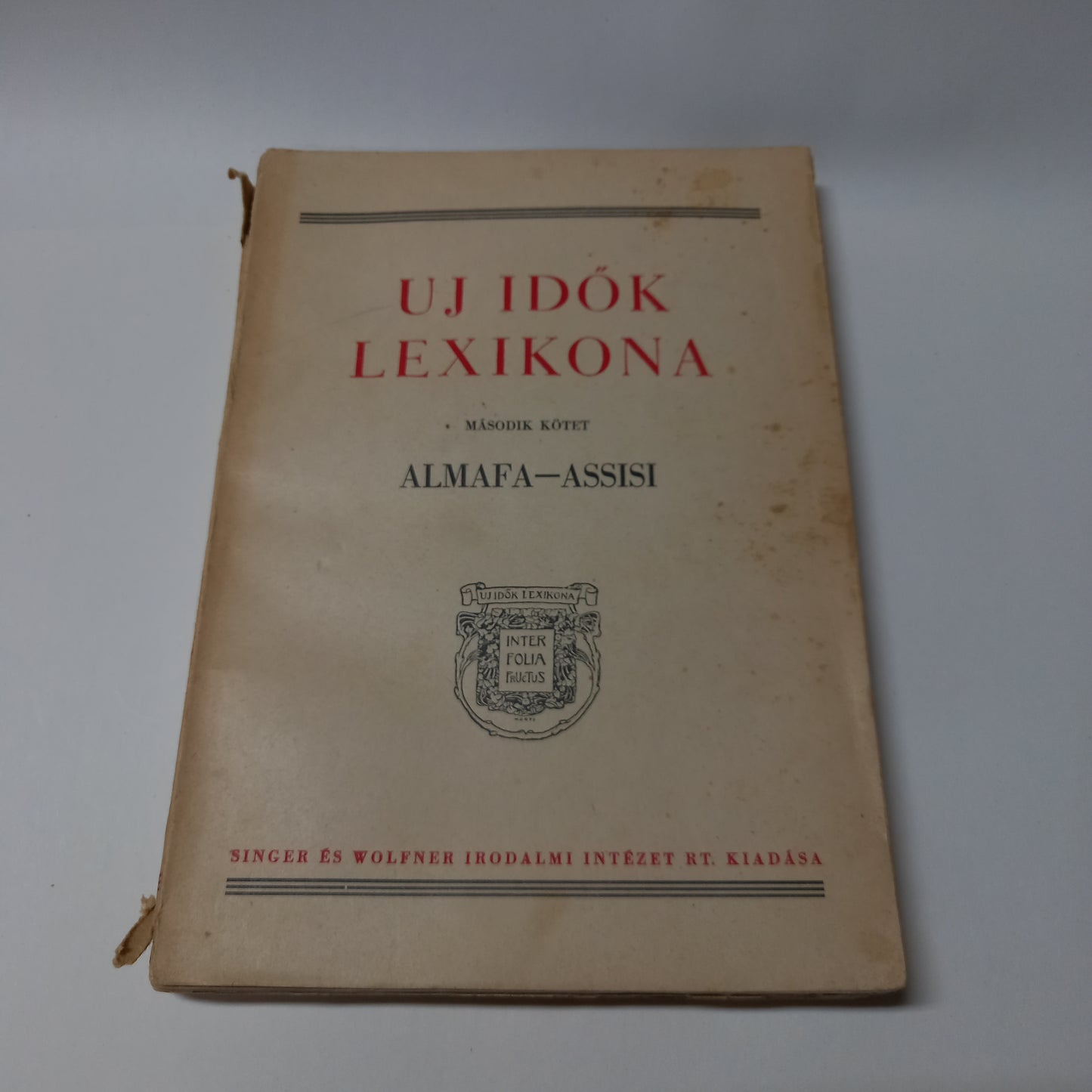 Uj idők lexikona