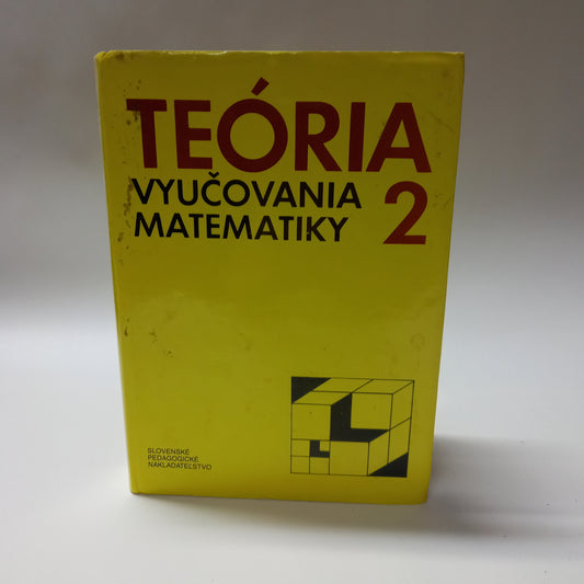 Teória vyučovania matematiky 2