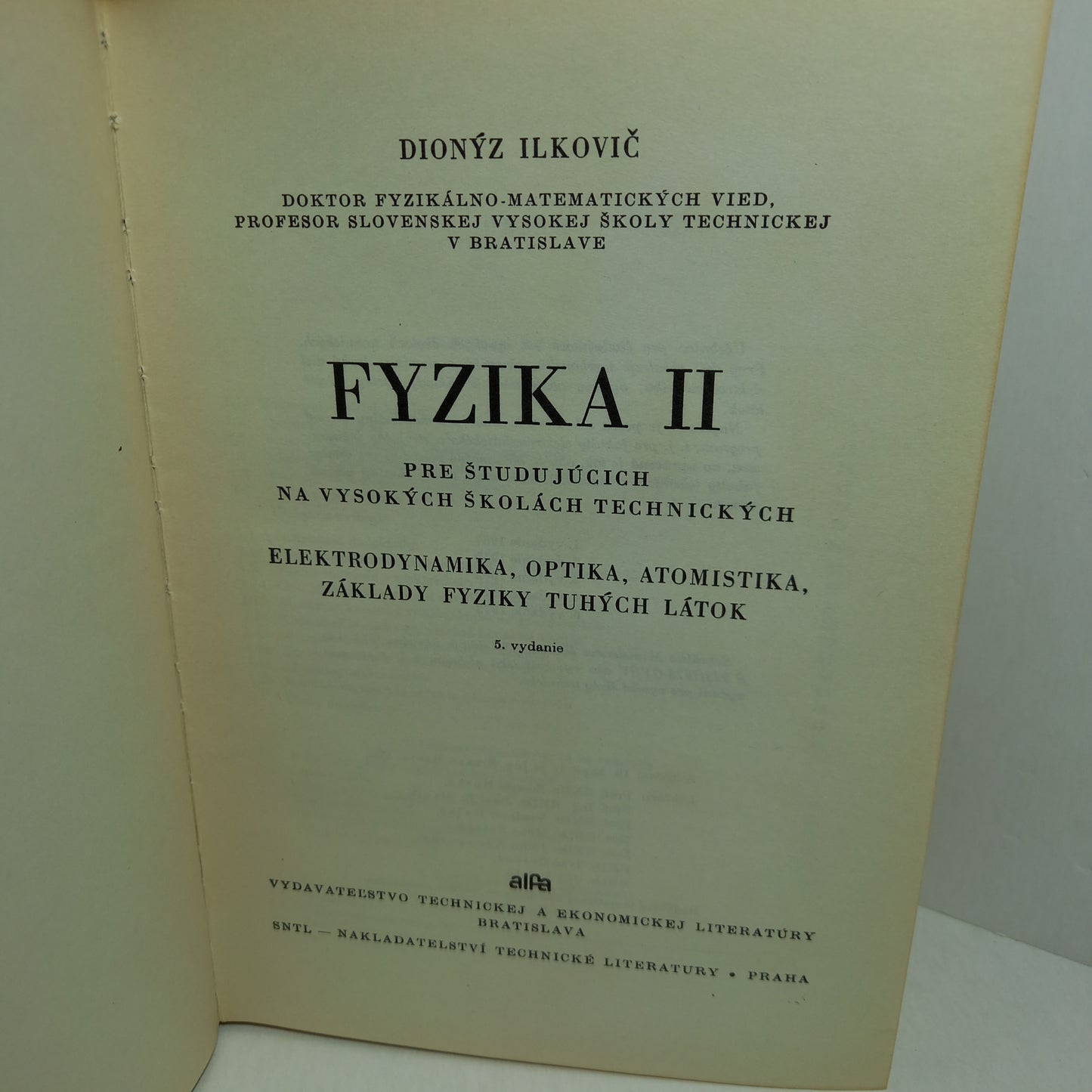 Fyzika II