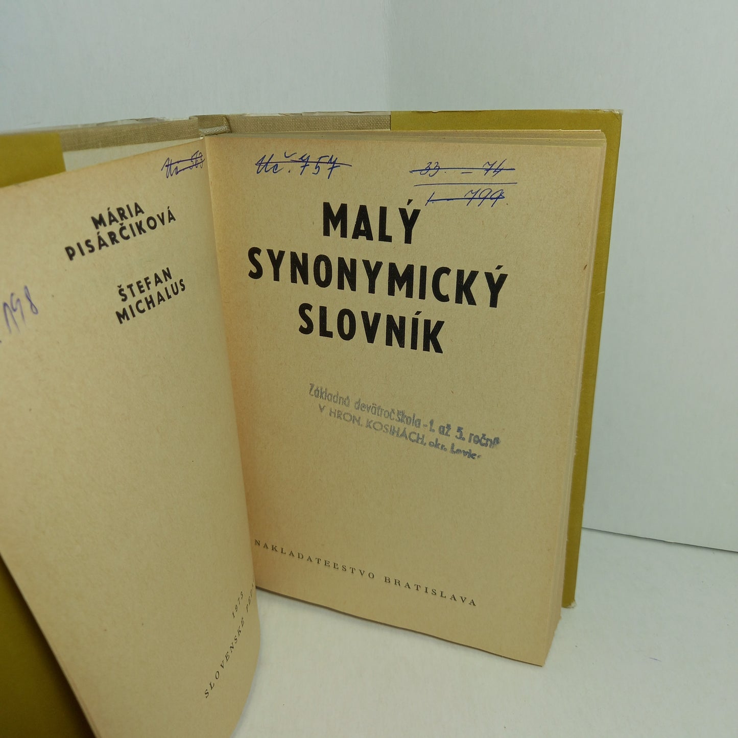 Malý synonymický slovník