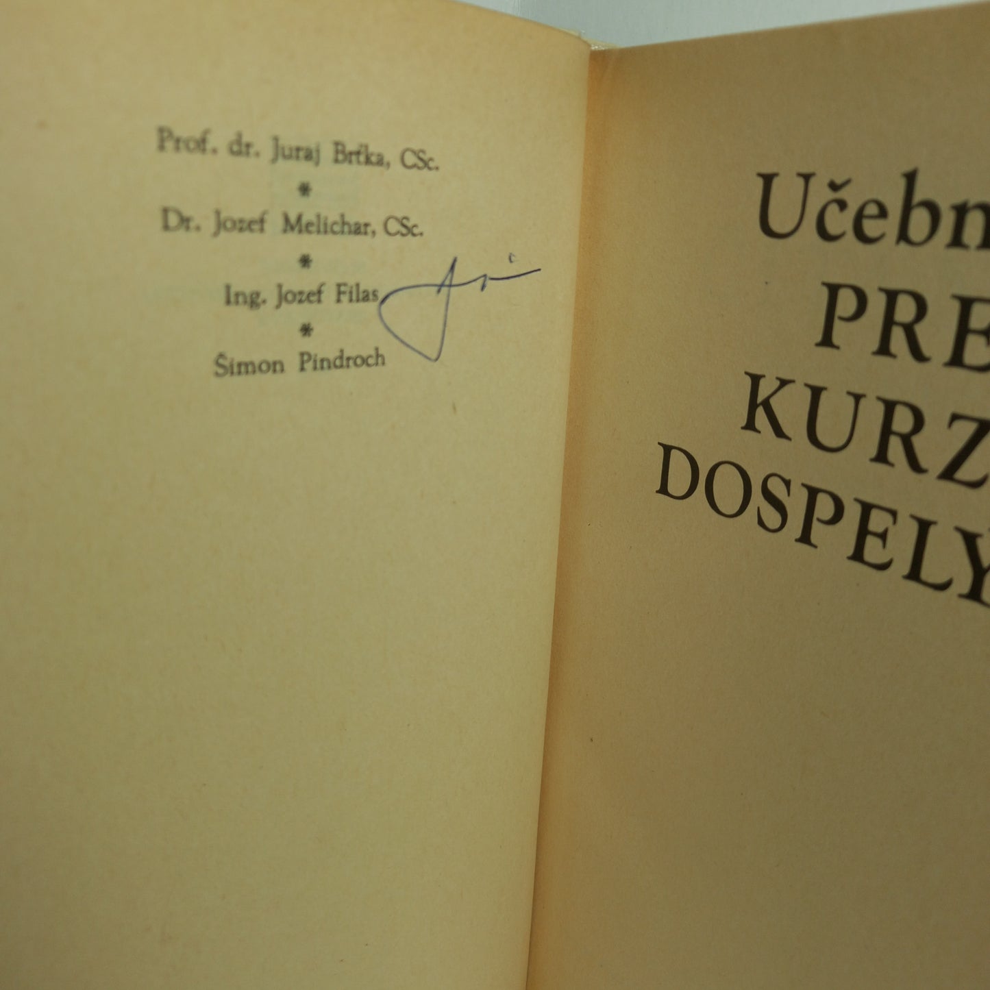 Učebnica pre kurzy dospelých