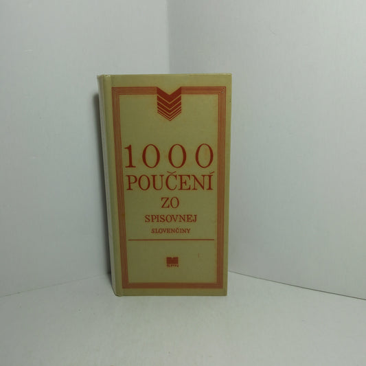 1000 poučení zo spisovnej slovenčiny