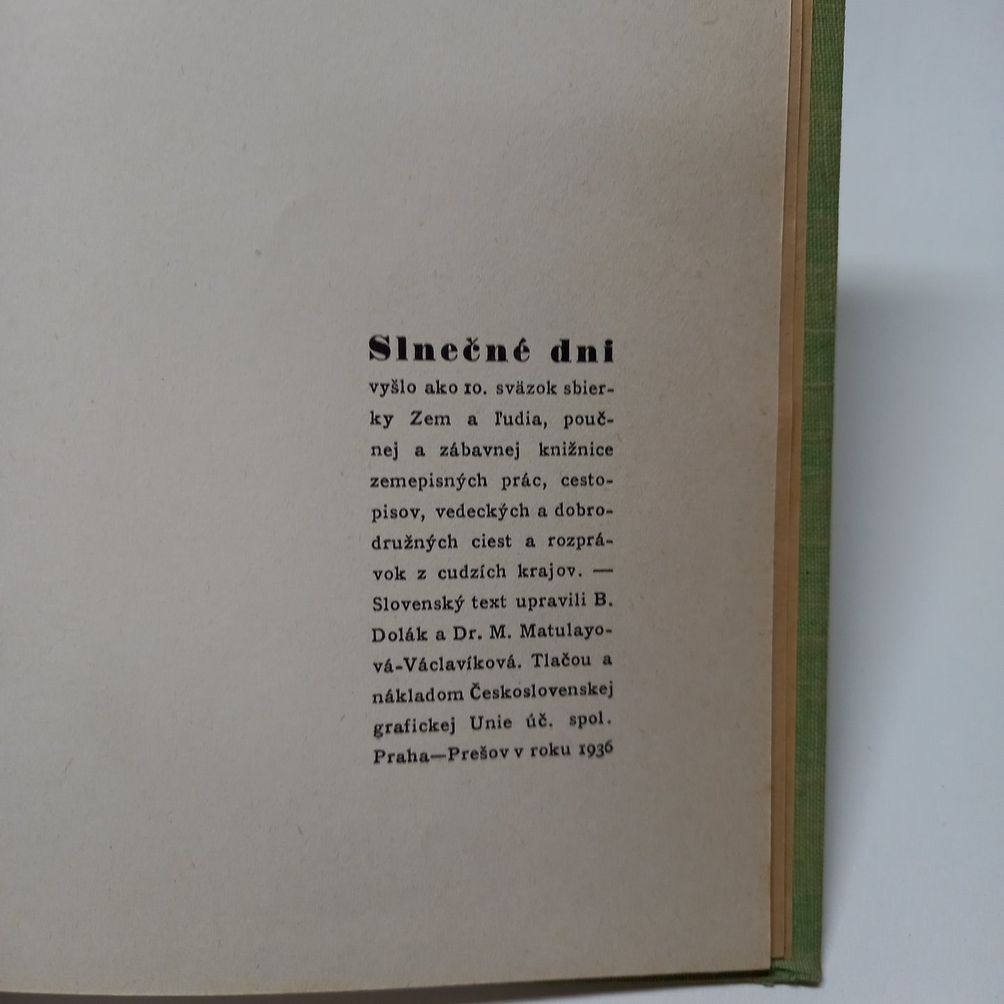 Slnečné dni