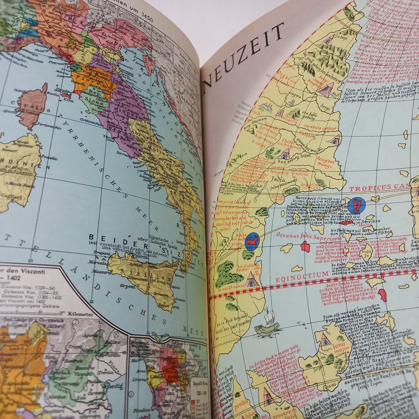 Historischer schulatlas