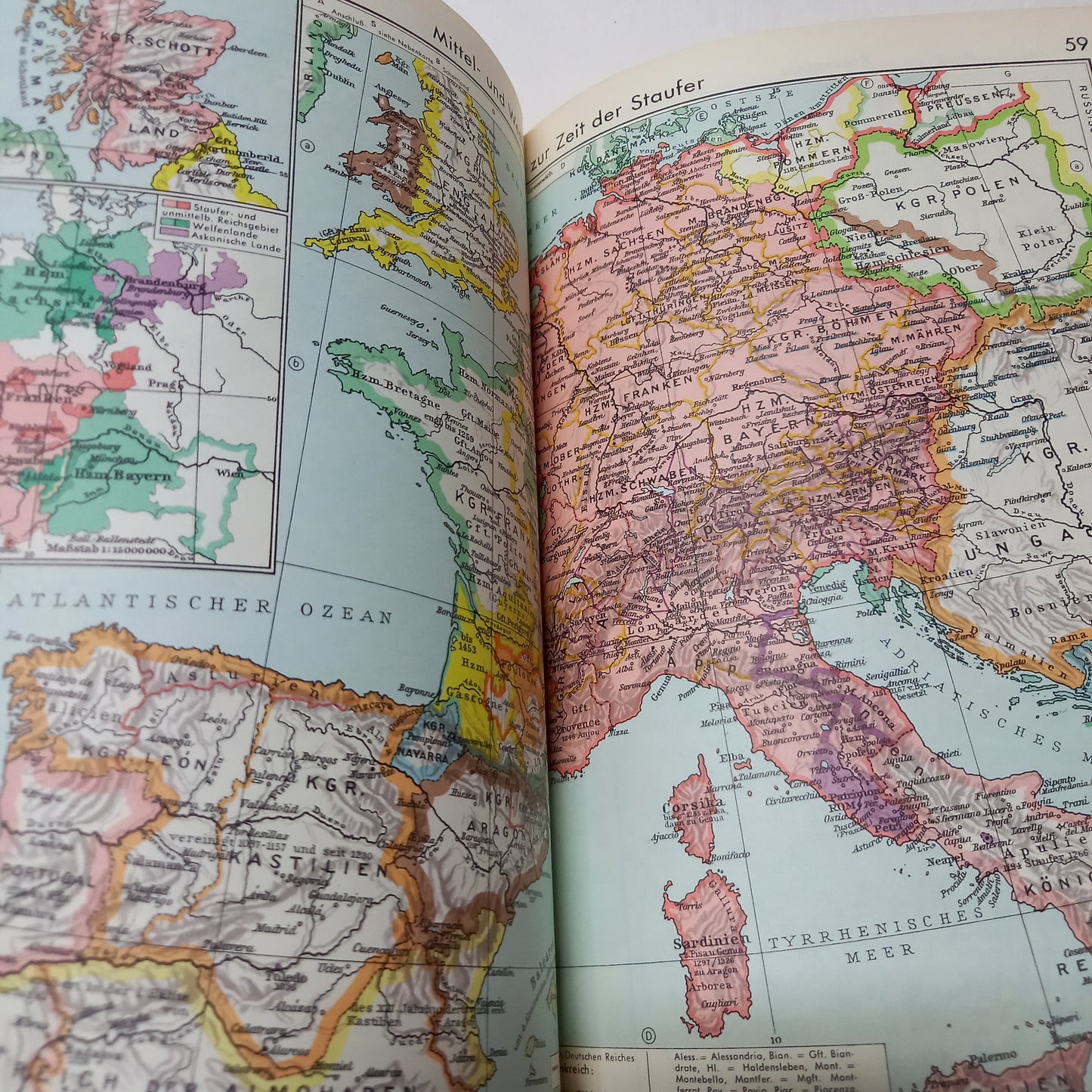 Historischer schulatlas
