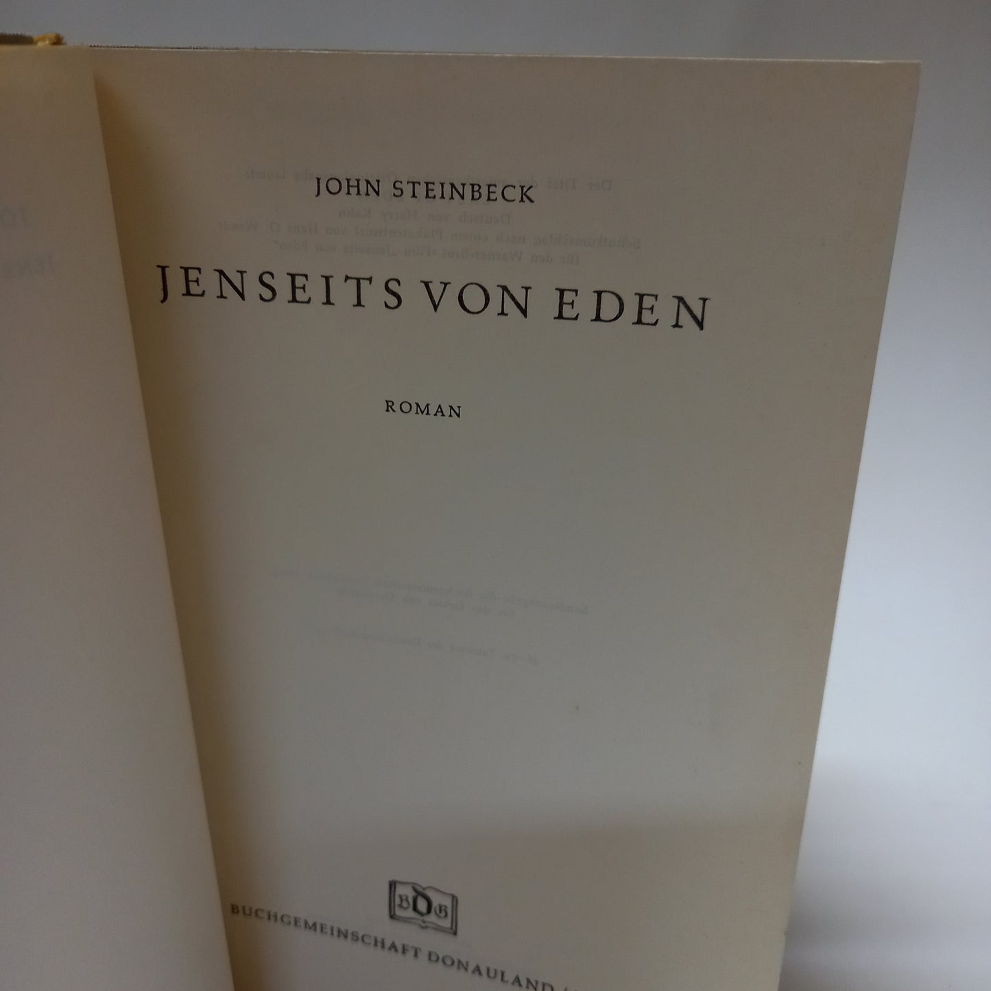 Jenseits von eden