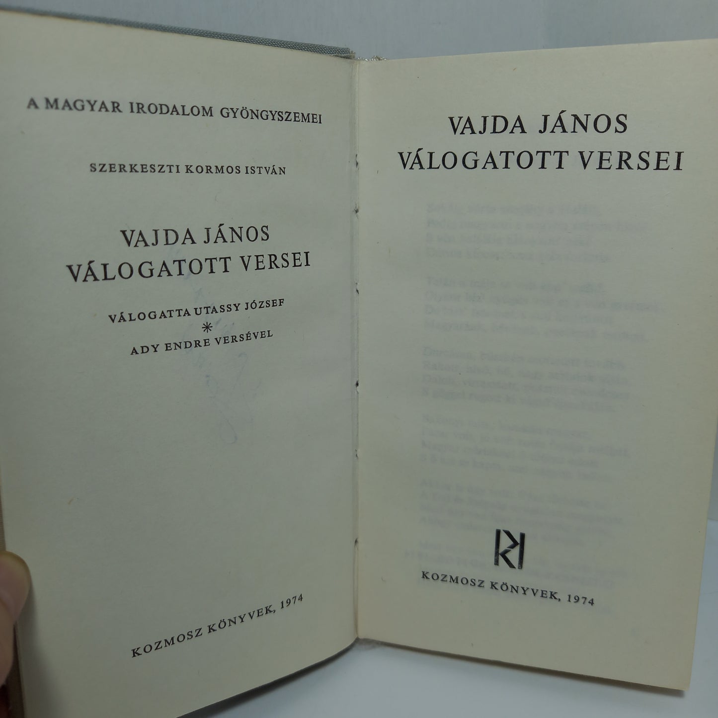 Válogatott versei