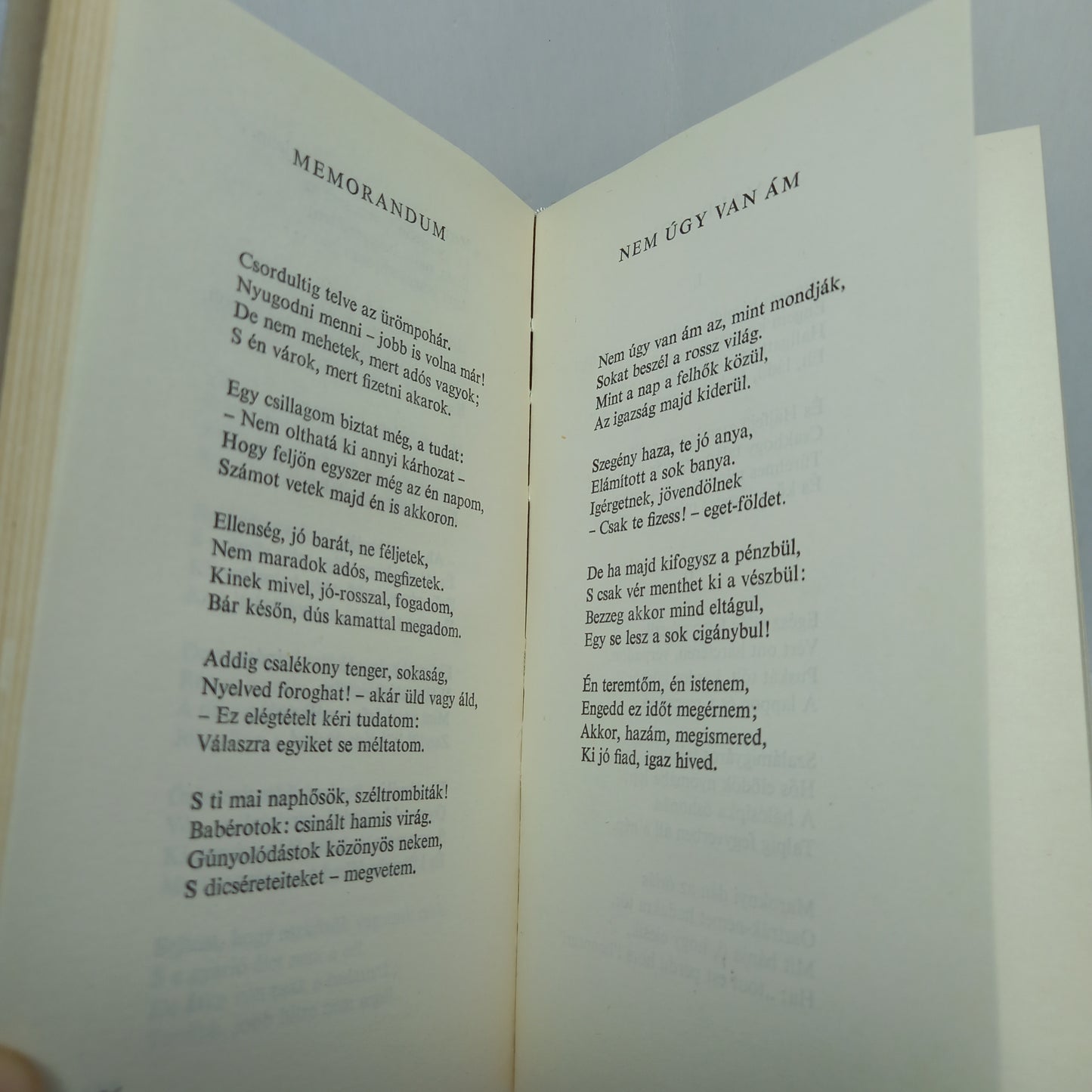 Válogatott versei