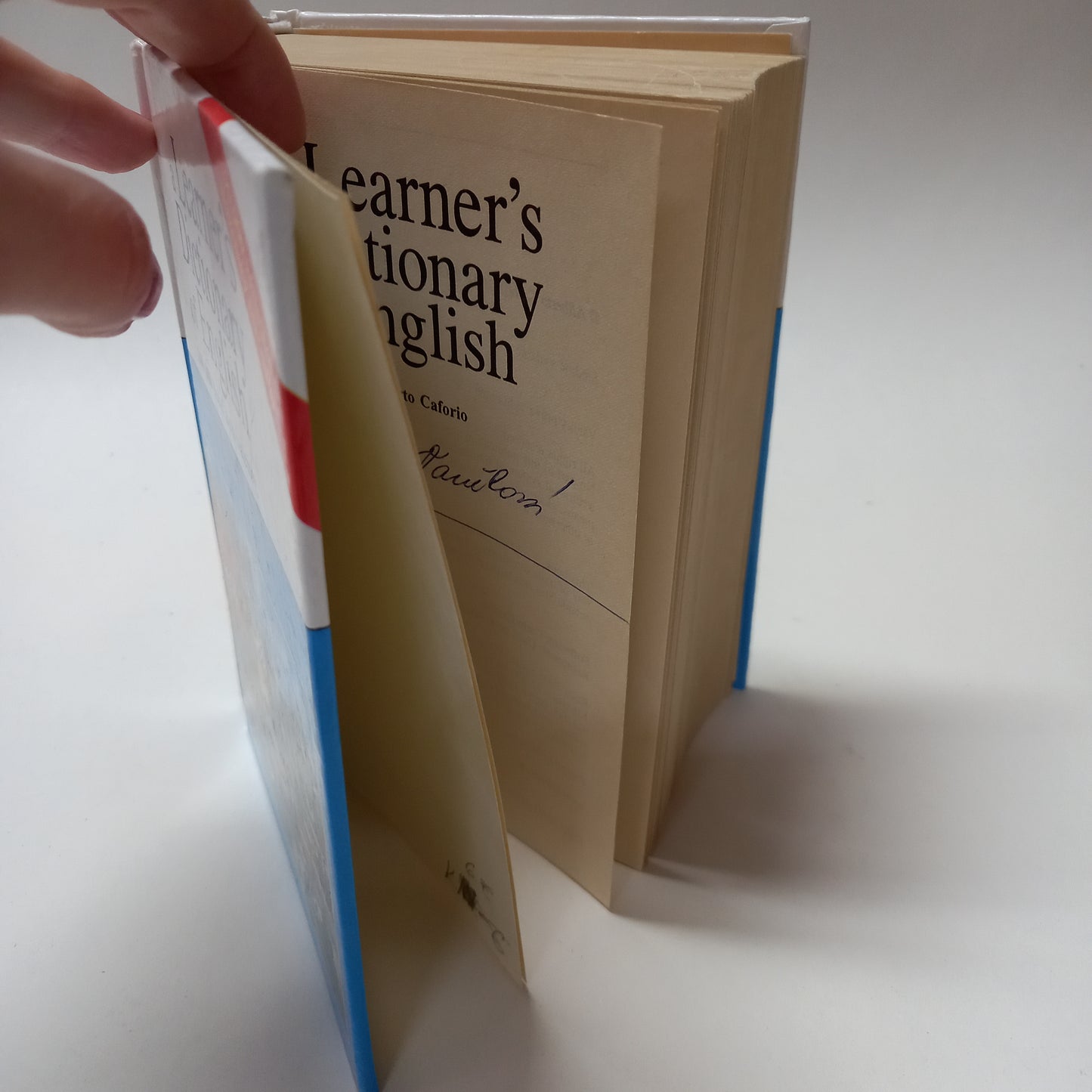 a Learner's Dictionary of English
