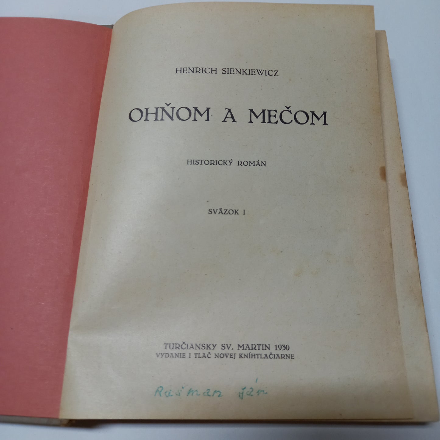Ohňom a mečom I