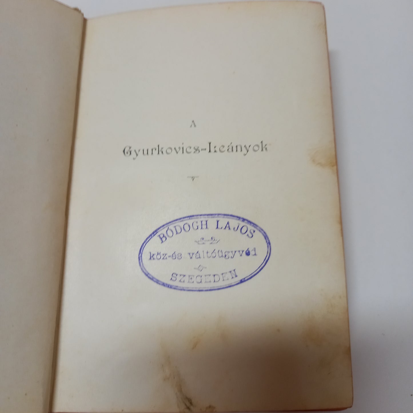 A Gyurkovics-Leányok