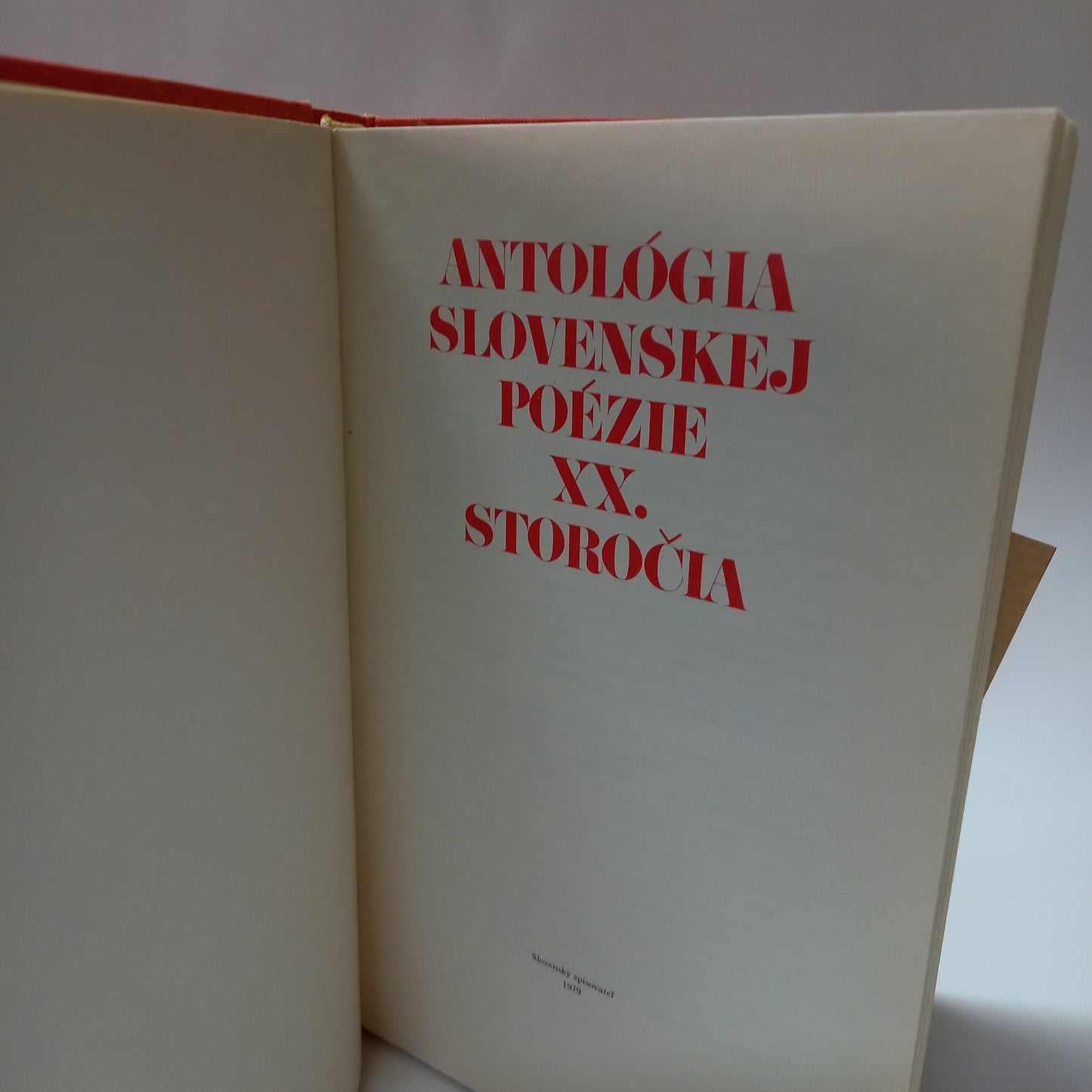 Antológia slovenskej poézie XX.storočia