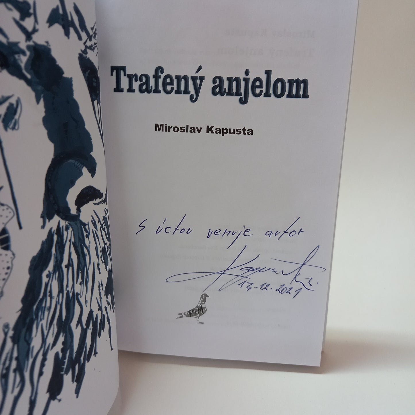 Trafený anjelom