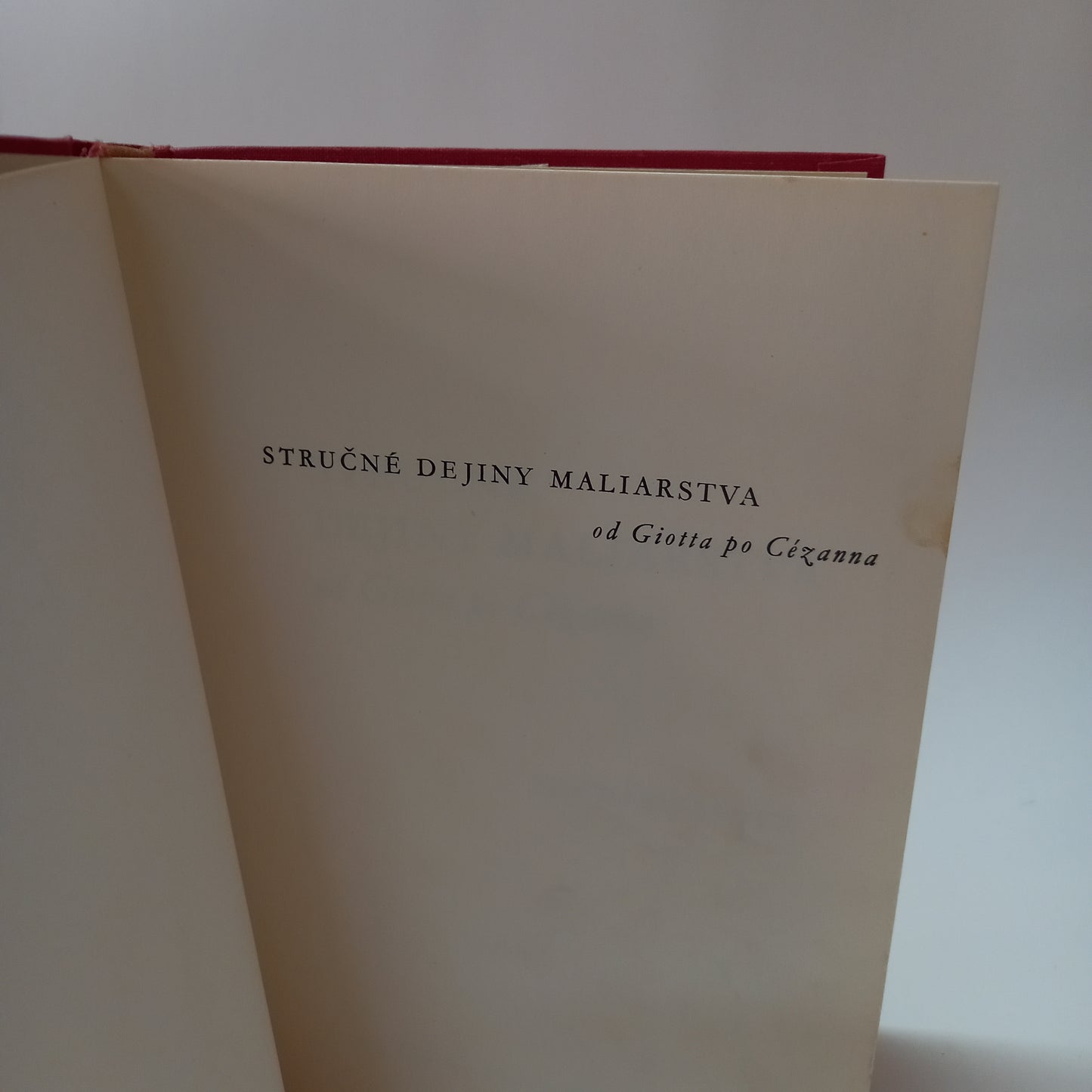 Stručné dejiny maliarstva od Giotta po Cézanna