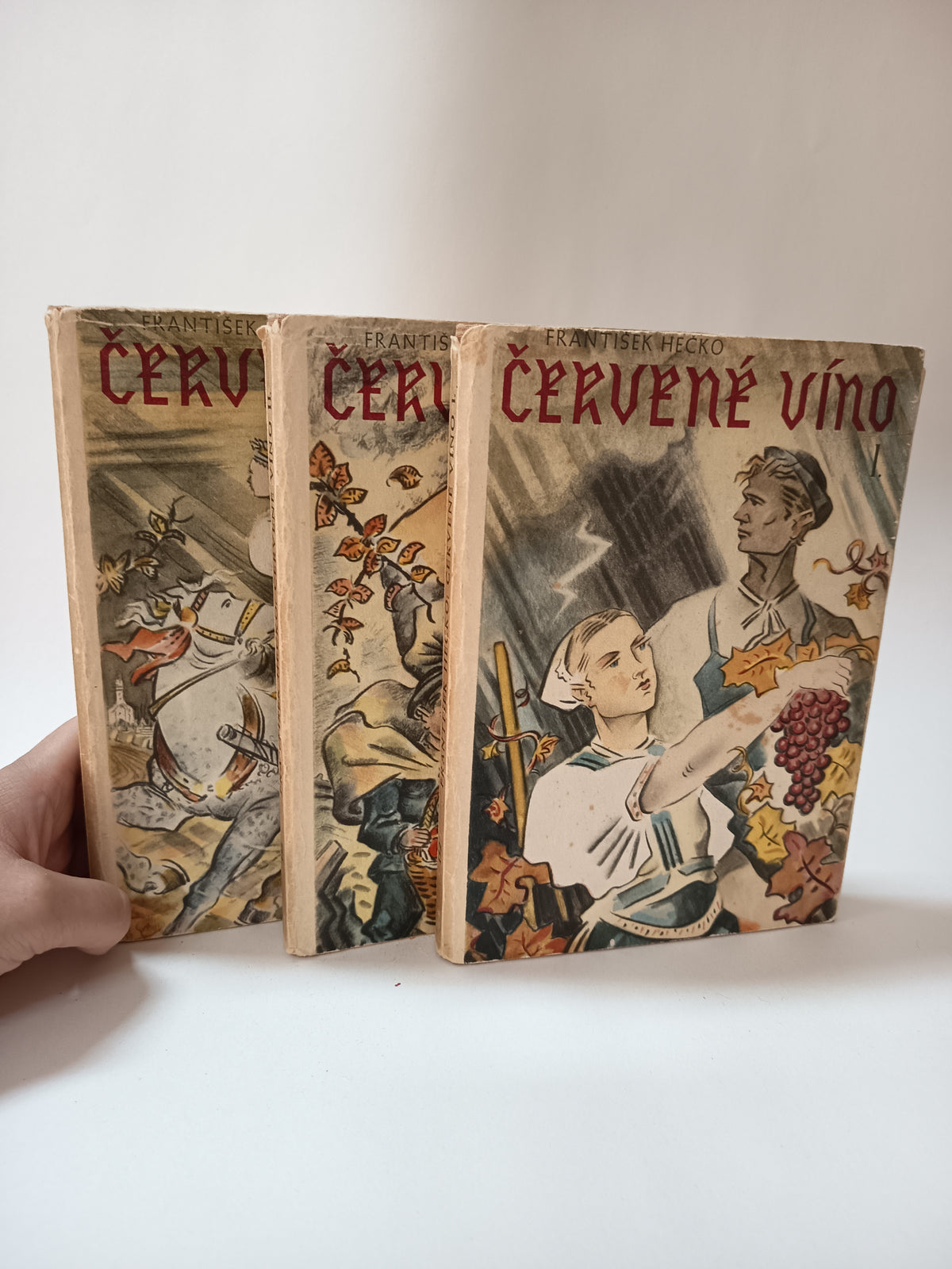 Červené víno I, II, III