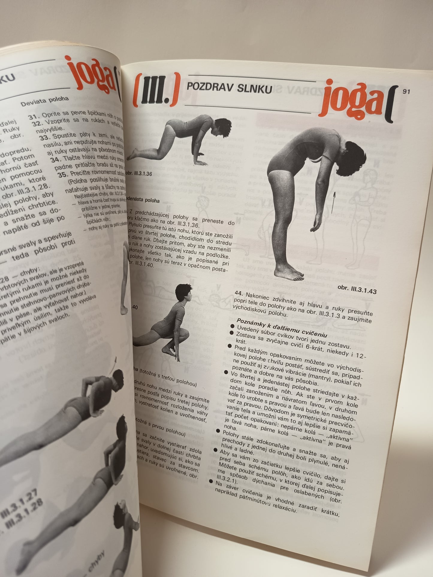 Joga- osem stupňov výcviku