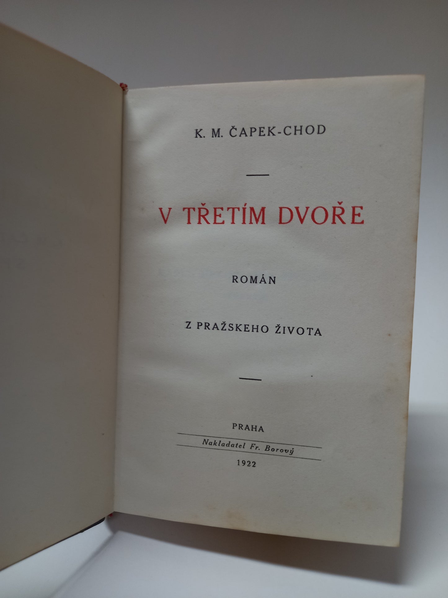 V třetím dvoře