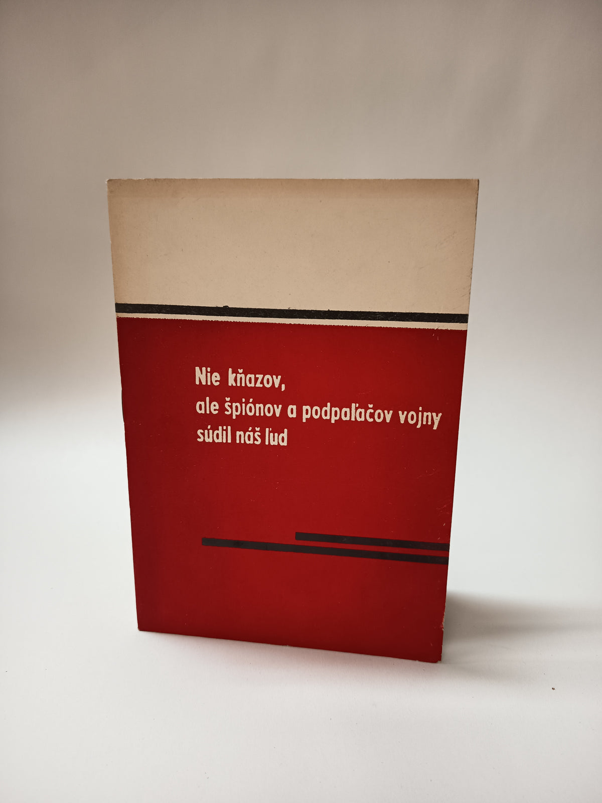 Nie kňazov, ale špiónov a podpaľačov vojny súdil náš ľud
