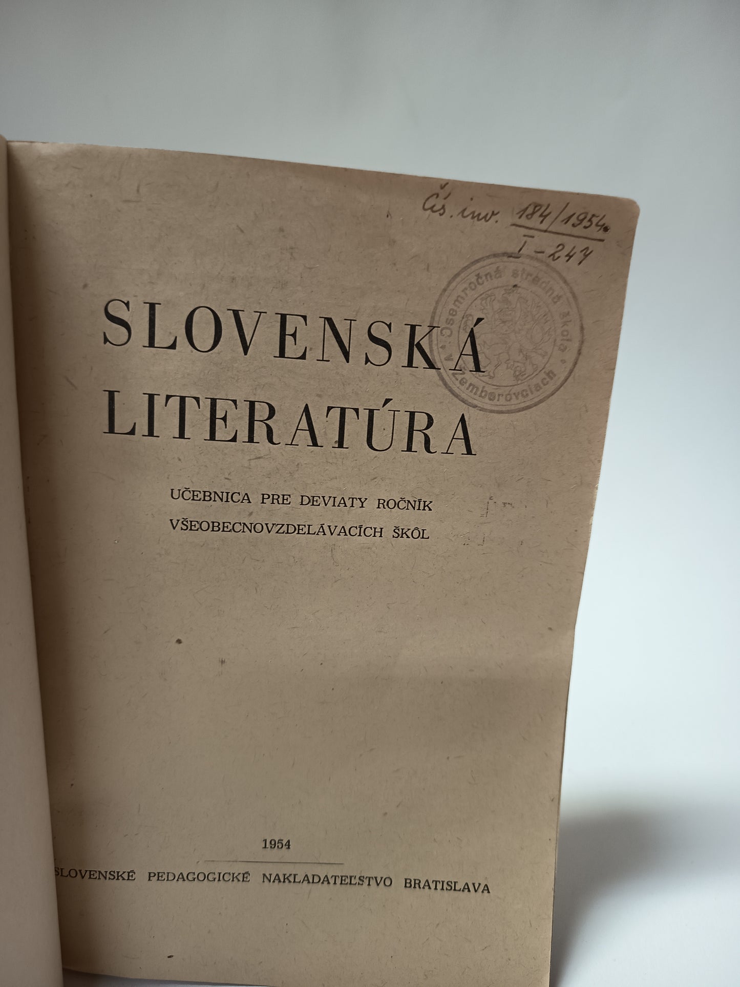 Slovenská literatúra