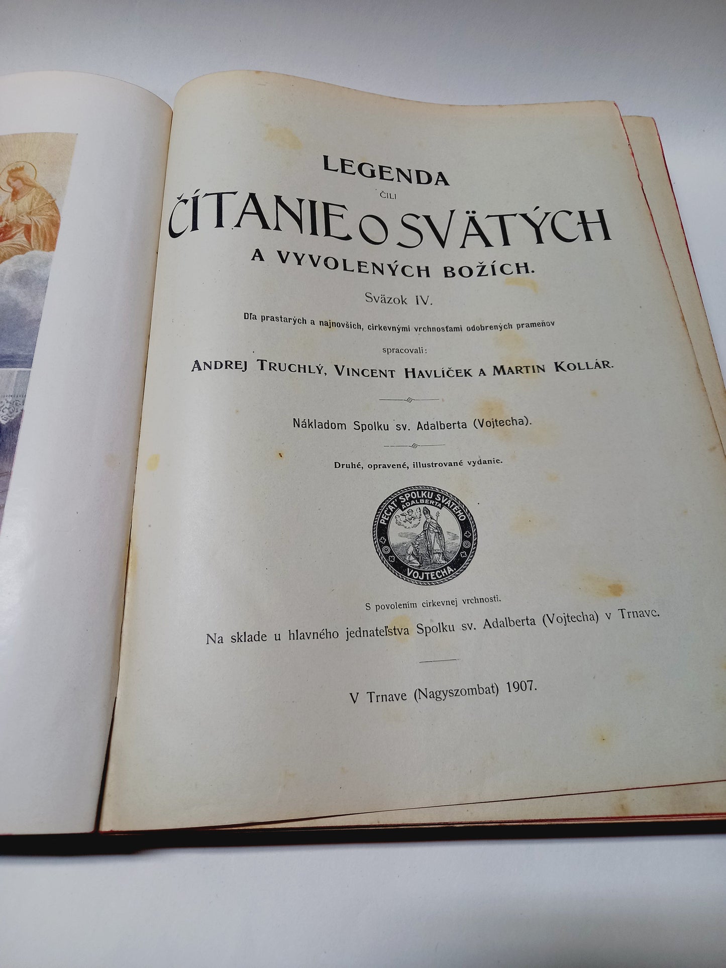 Legenda čili čítanie o svätých a vyvolených božích 1 - 4