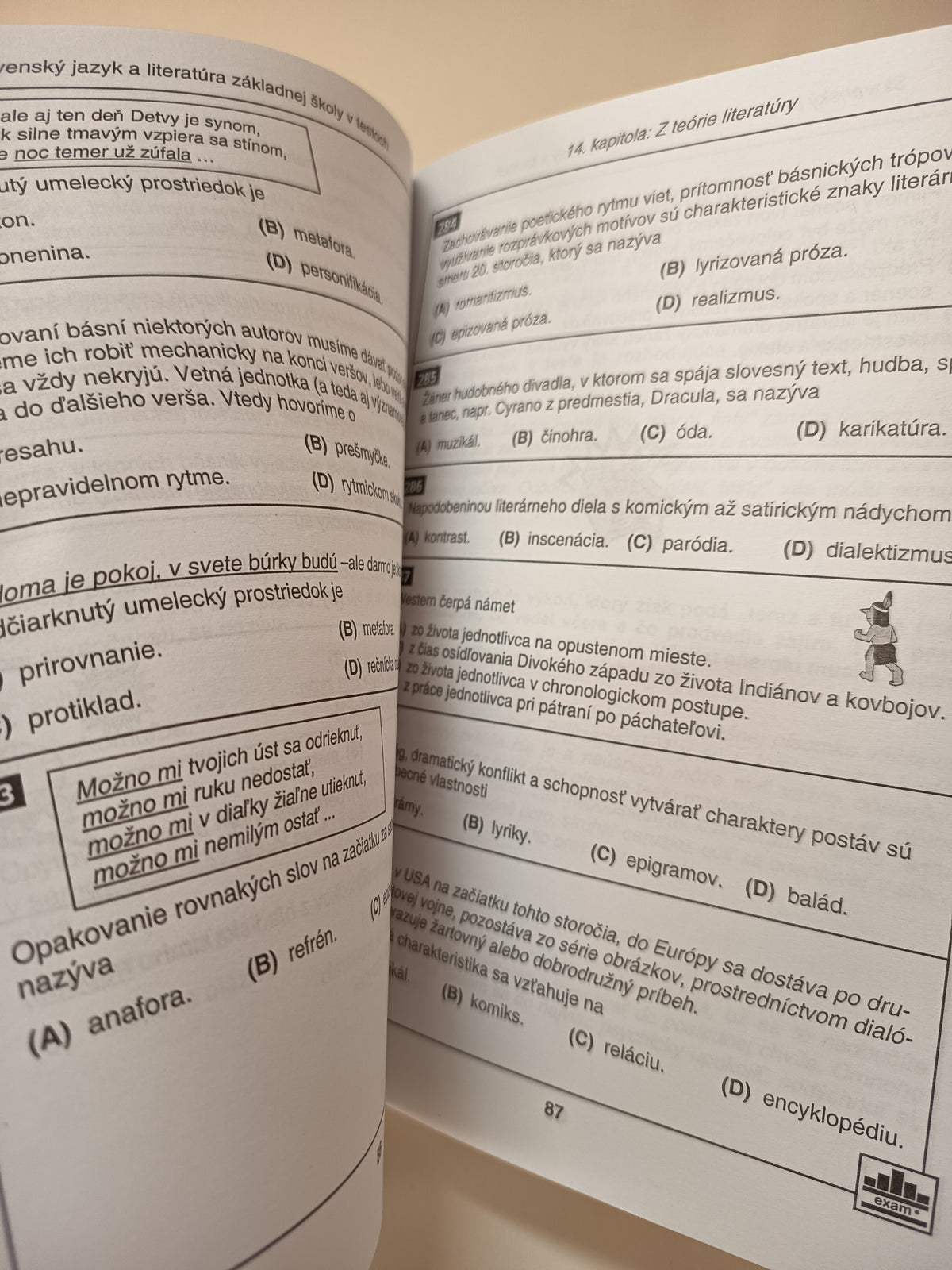 Slovenský jazyk a literatúra základnej školy v testoch