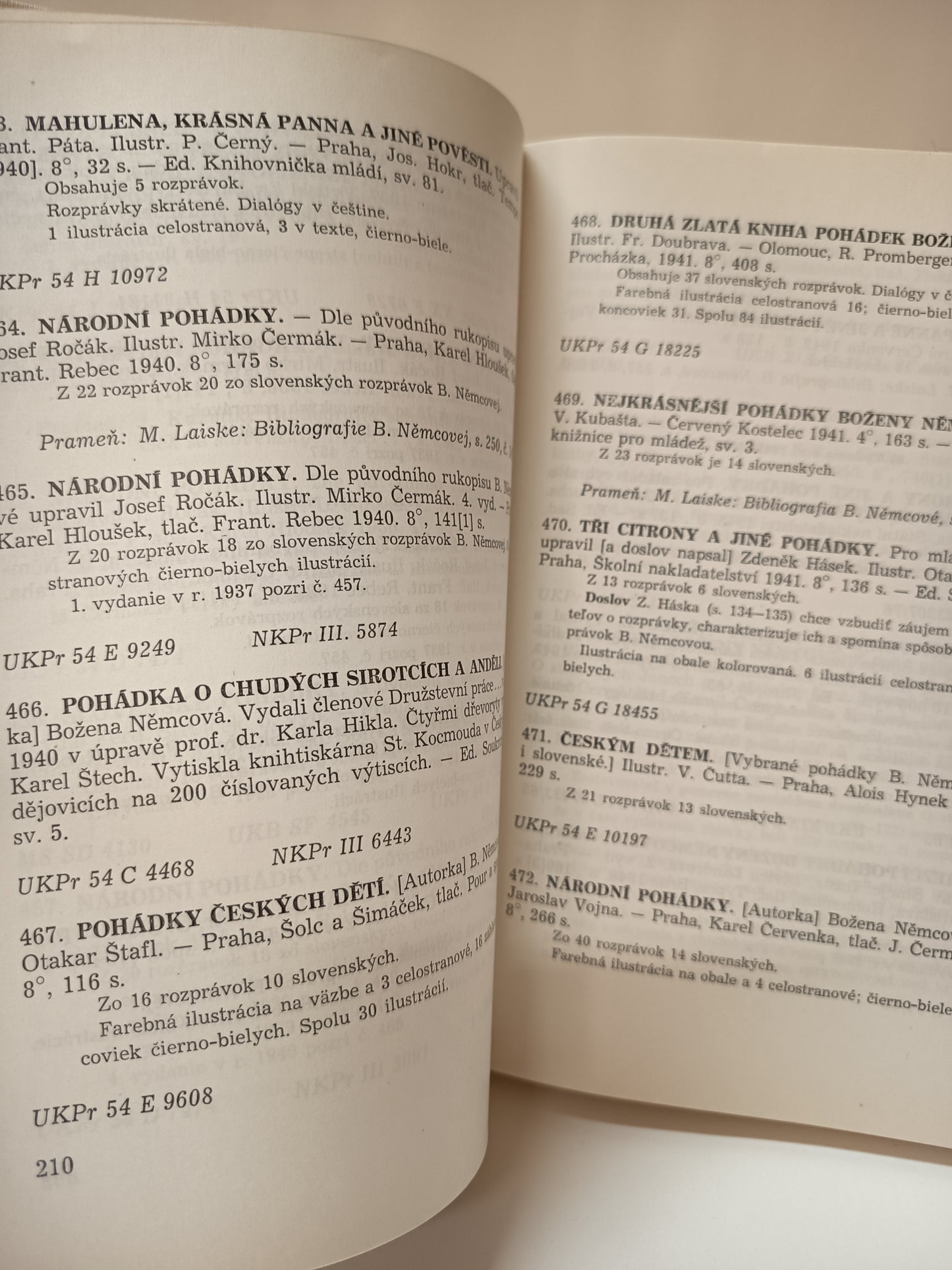 Bibliografia vydaní slovenských ľudových rozprávok 1845-1974