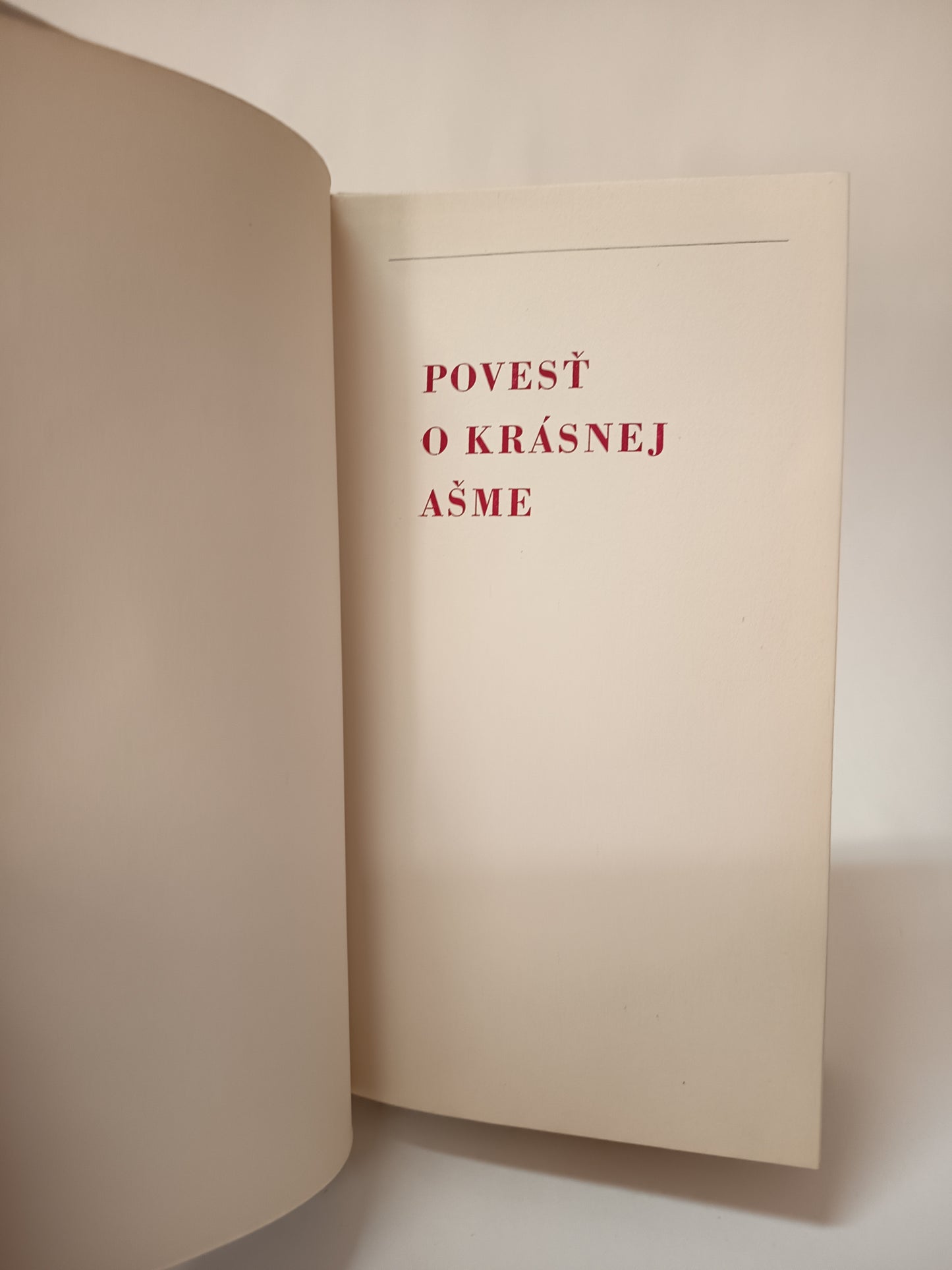 Povesť o krásnej Ašme