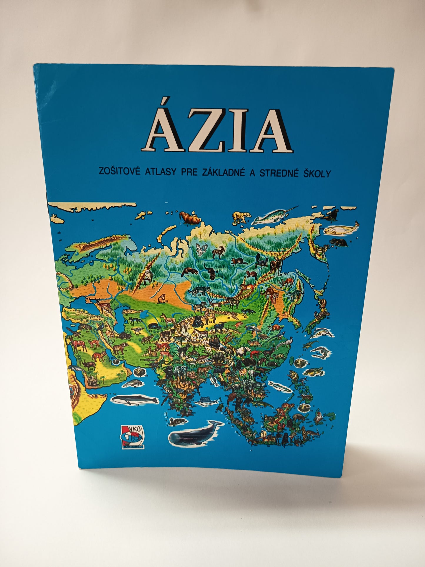Zošitové atlasy - Ázia