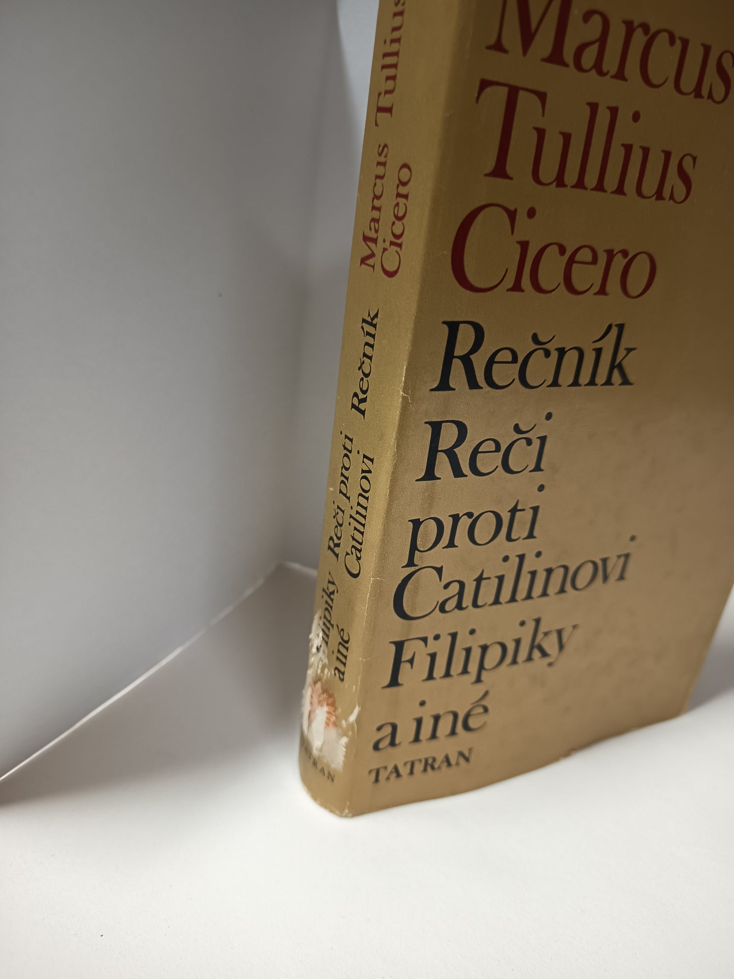 Rečník, Reči proti Catilinovi, Filipiky a iné