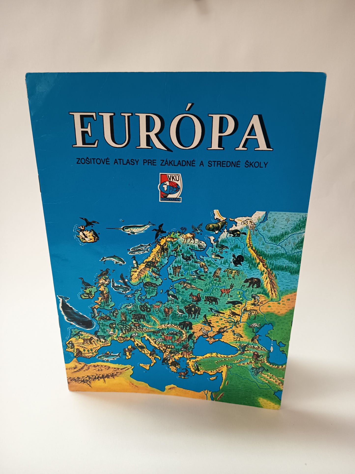 Zošitové atlasy - Európa