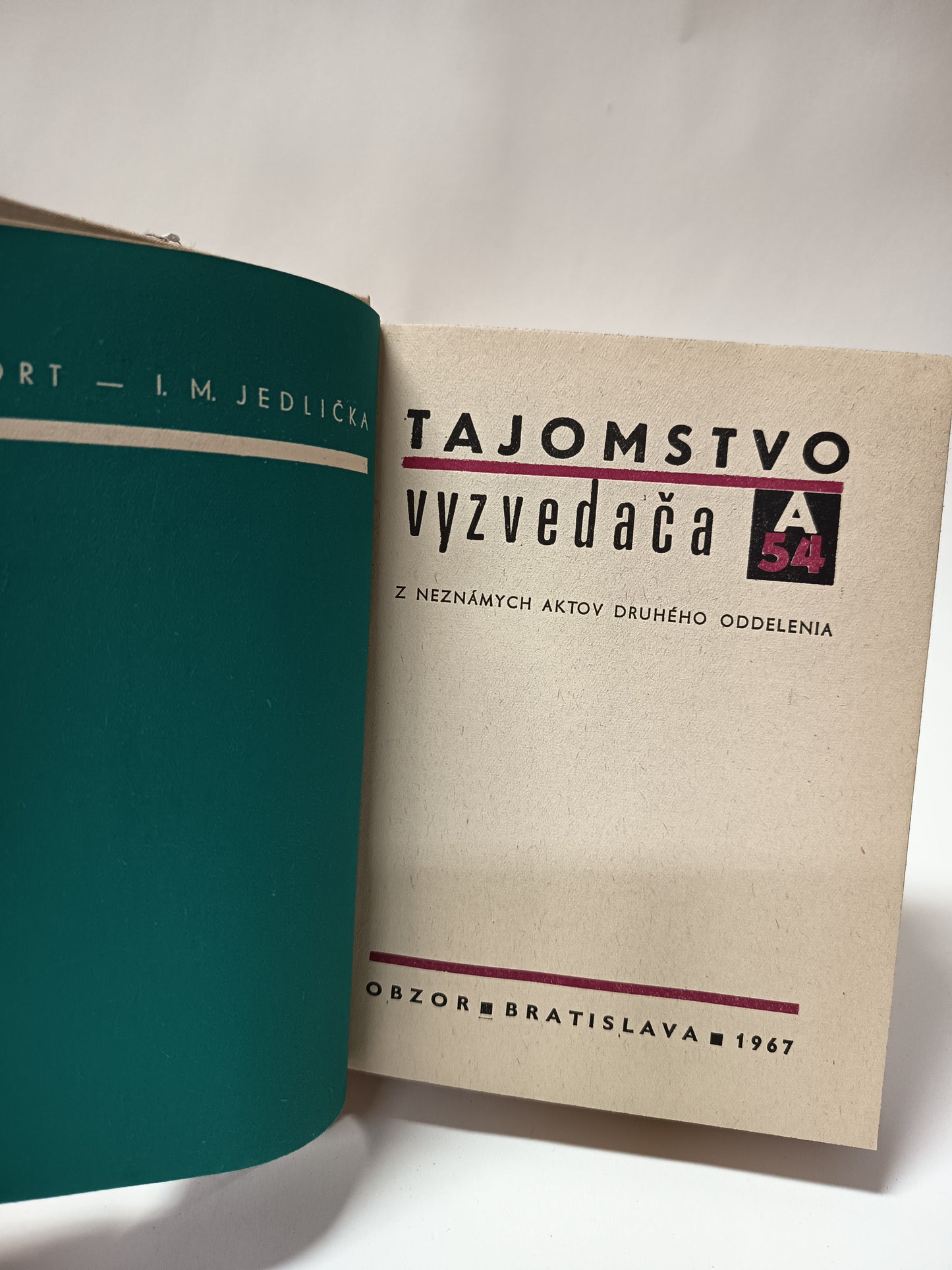 Tajomstvo vyzvedača A54
