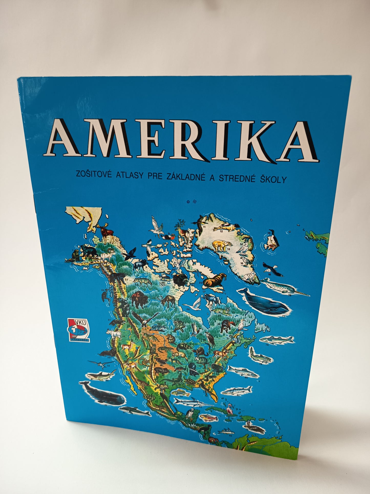 Zošitové atlasy - Amerika