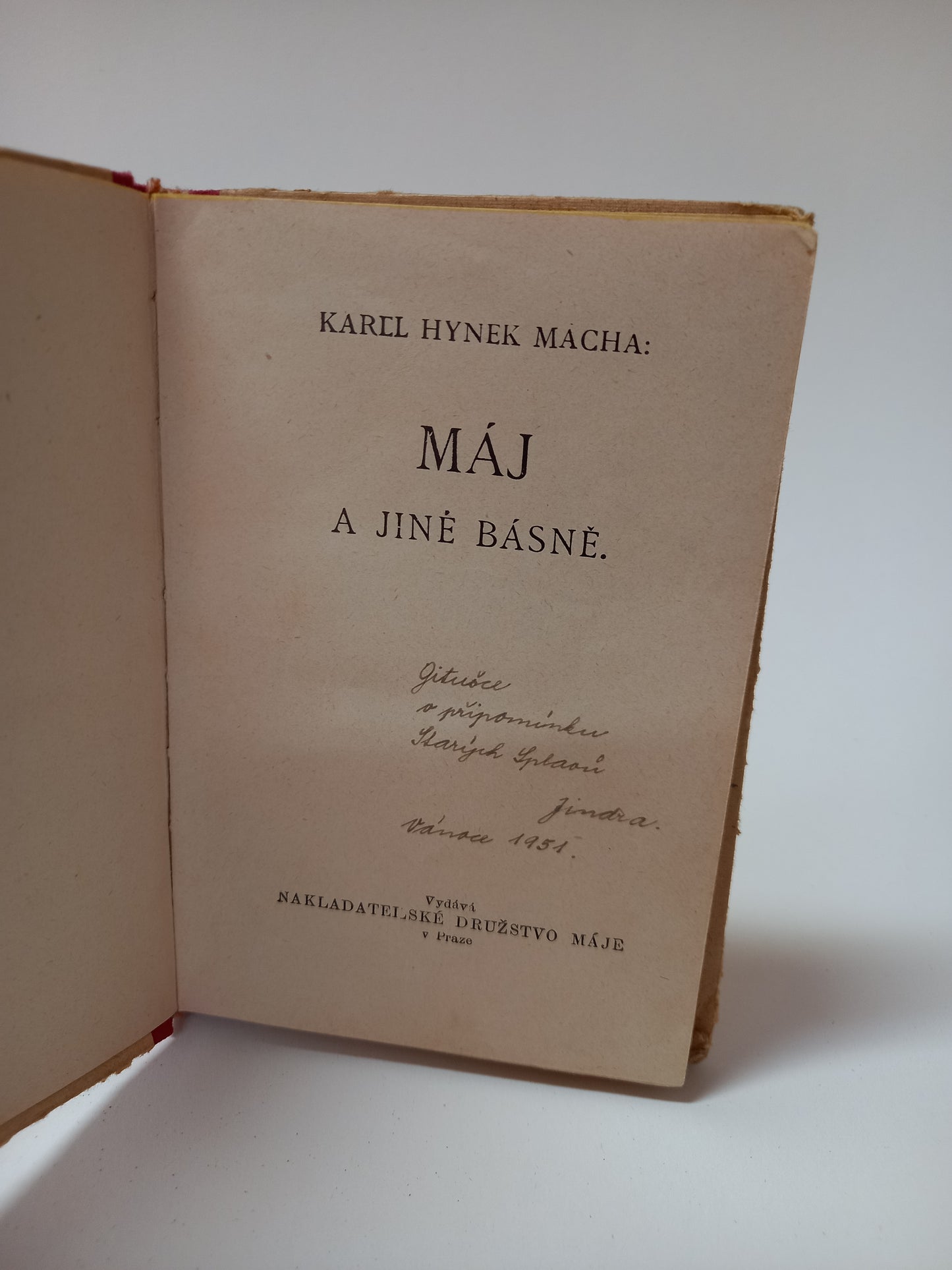 Máj a jiné básně