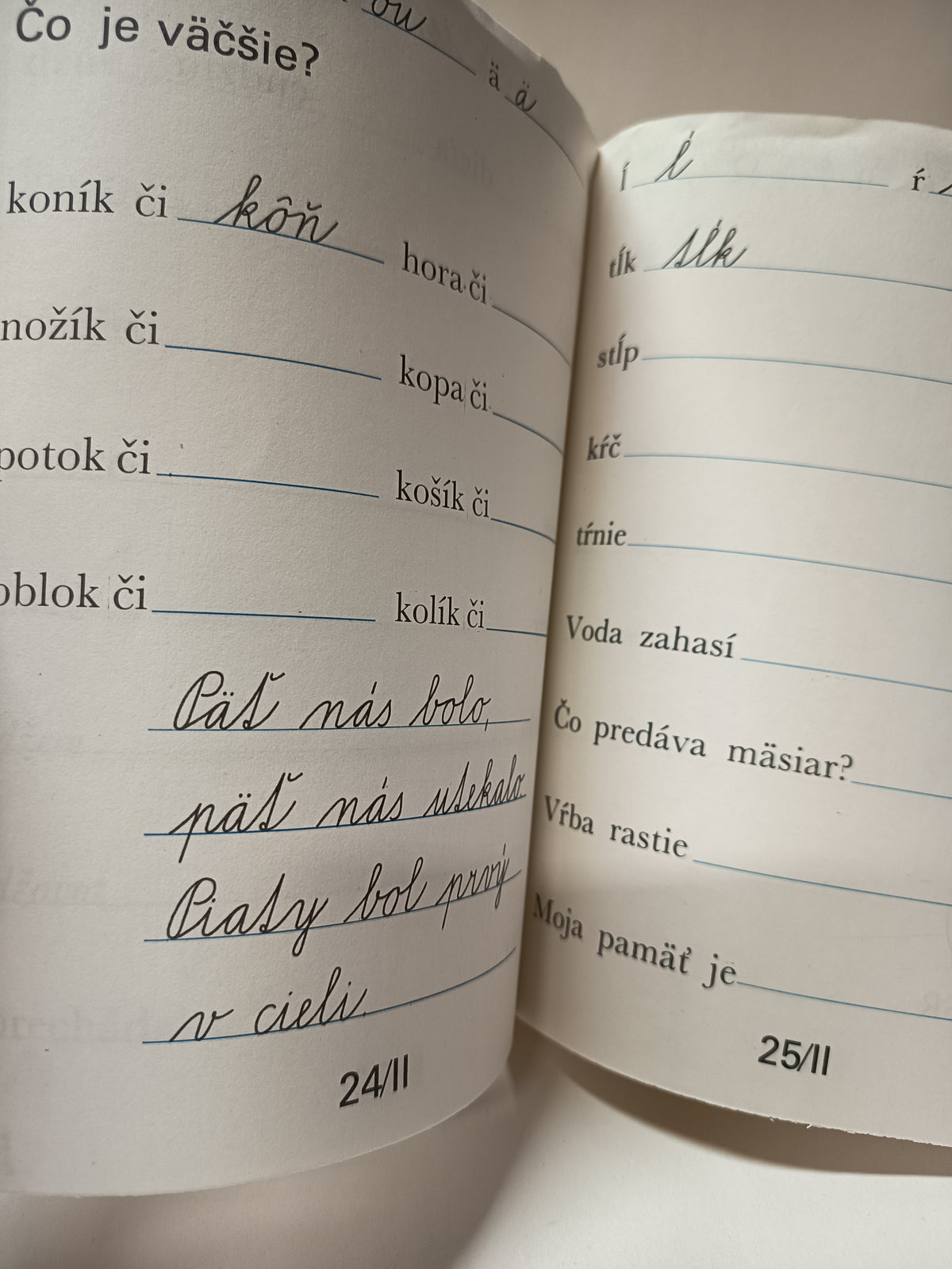 Pracovný zošit pre 1.ročník ZŠ