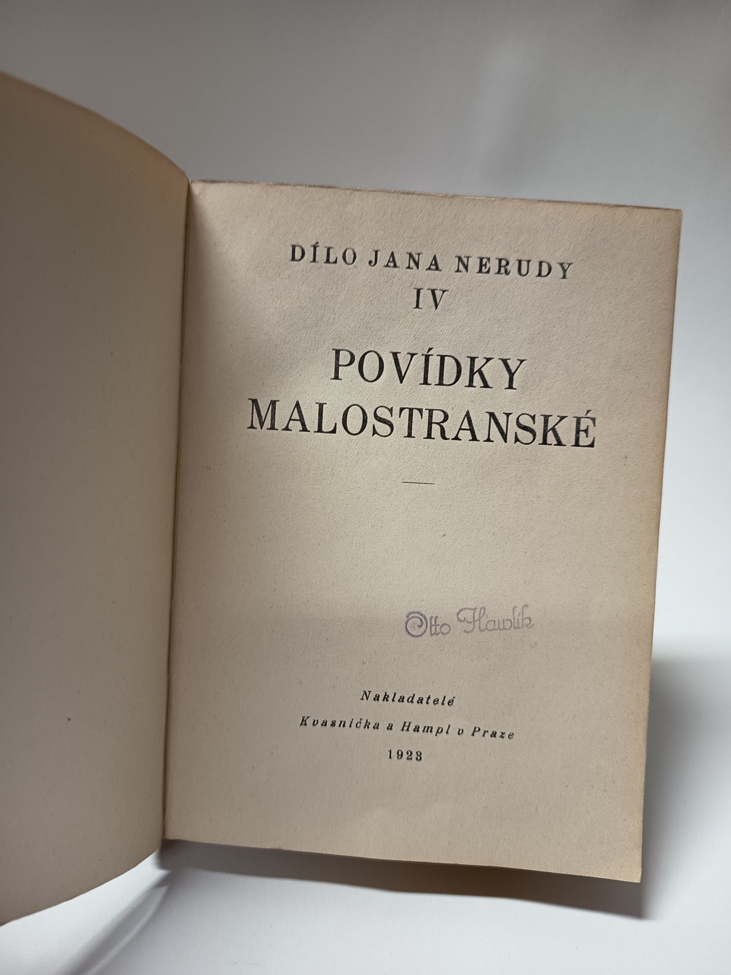 Povídky malostranské
