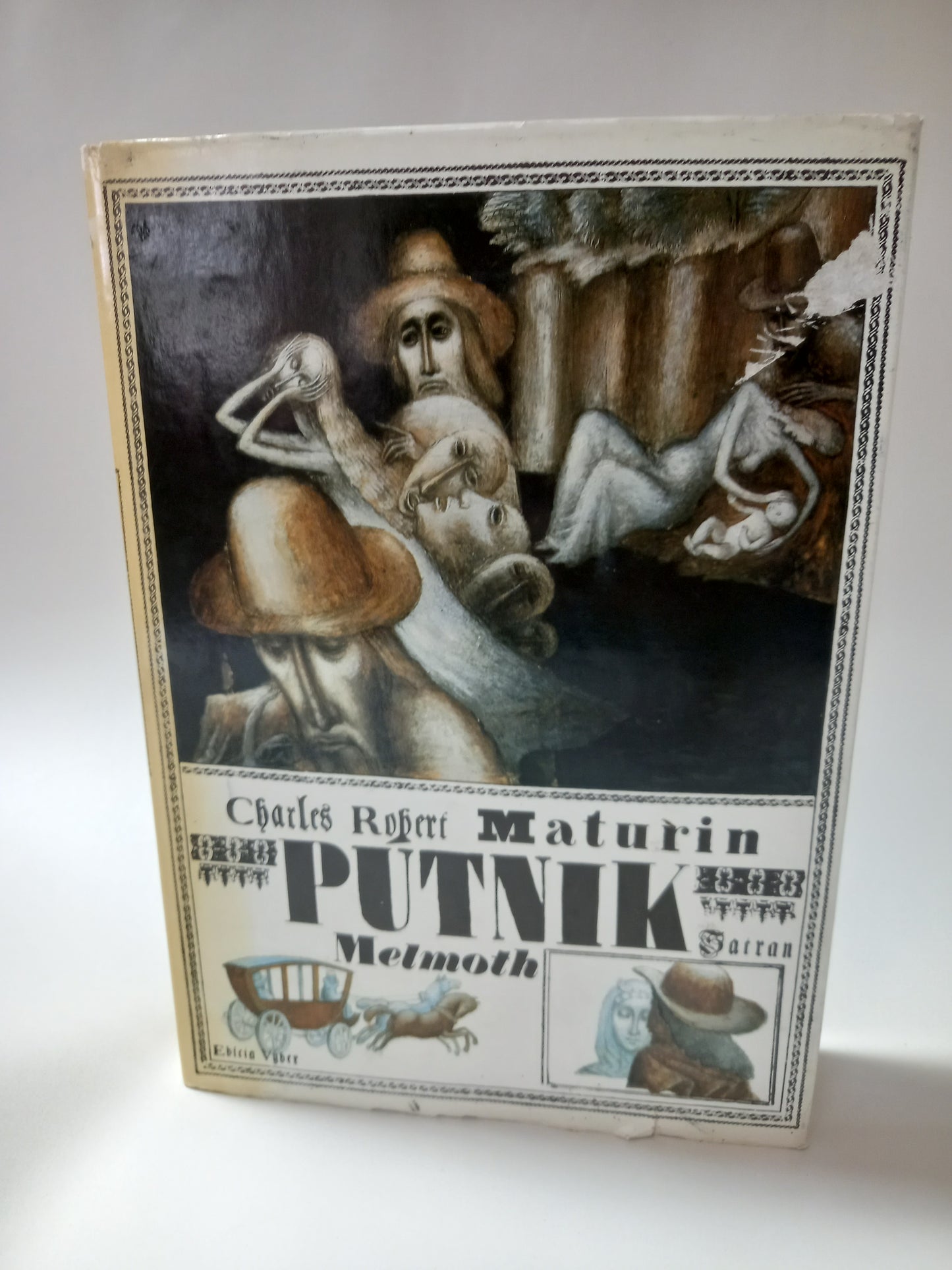 Pútnik Melmoth, Mních