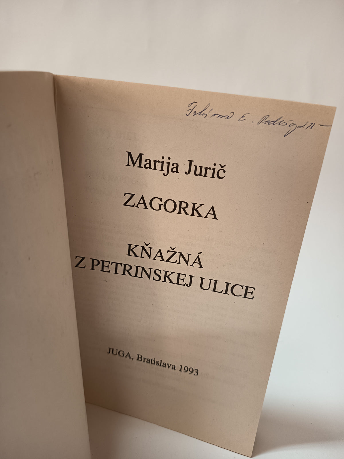 Kňažná z Petrinskej ulice